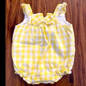 0-3 mo Janie and Jack romper
